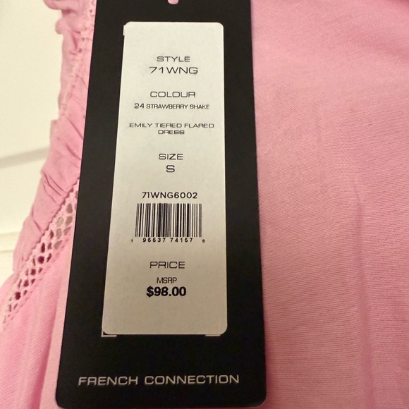 French Connection Light Pink Ruffle Dress - Picture 4 of 4